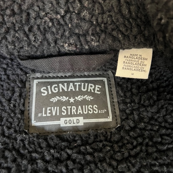 Levi Strauss Gold label Signature- Sherpa Lined Trucker Jacket - Picture 2 of 4